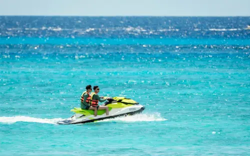 Coastal Rush Jet Ski & Chill At Cozumel (1) Jet ski adventure on Cozumel’s Caribbean coastline